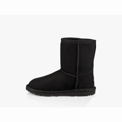 Botas UGG Classic II Criança Pretas | PT-LCOHY